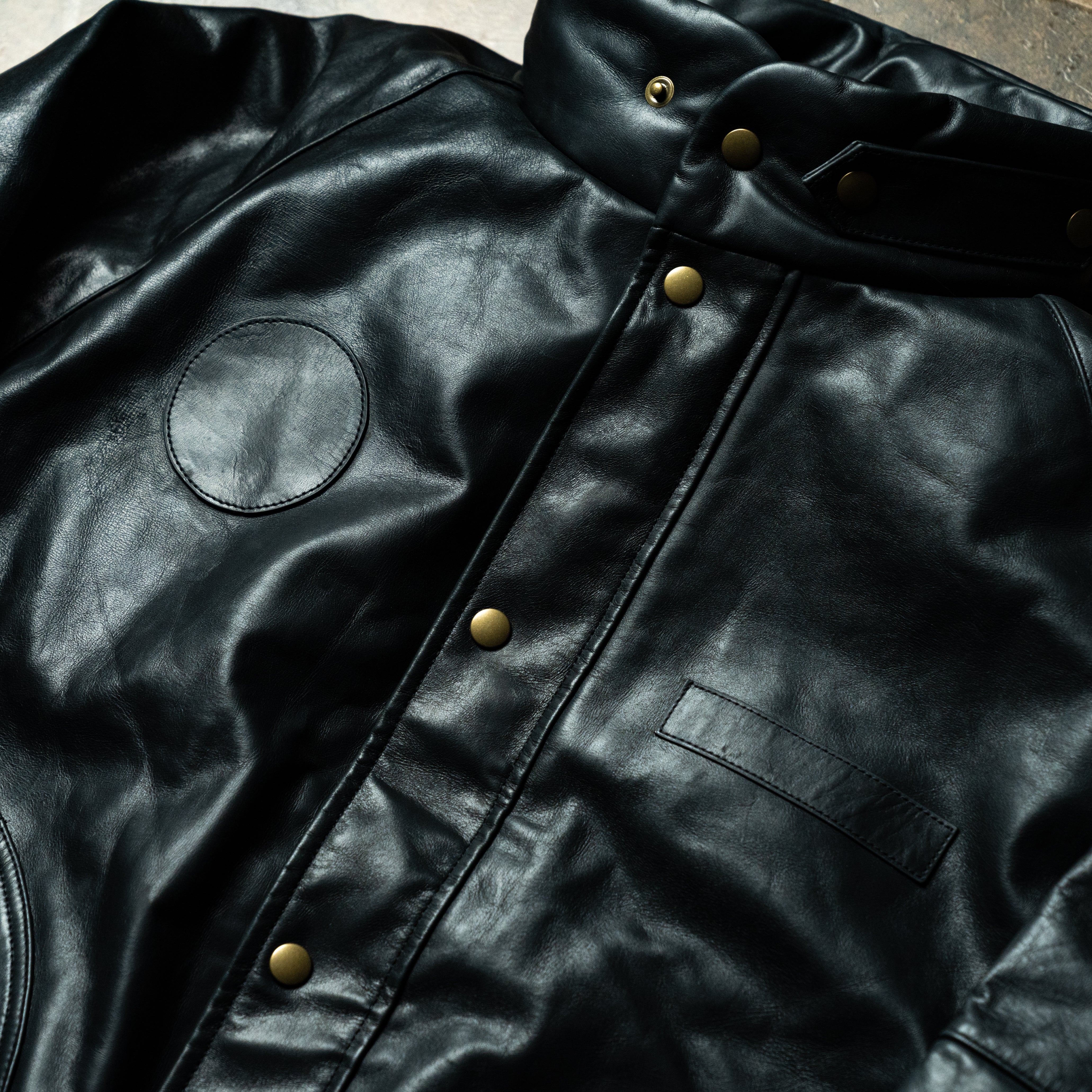 Leather down jacket – One trick pony