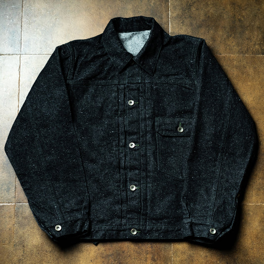 Denim jacket 01 black