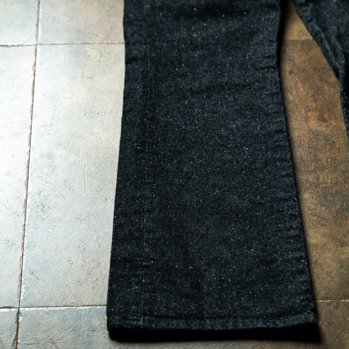 Bootcut denim black