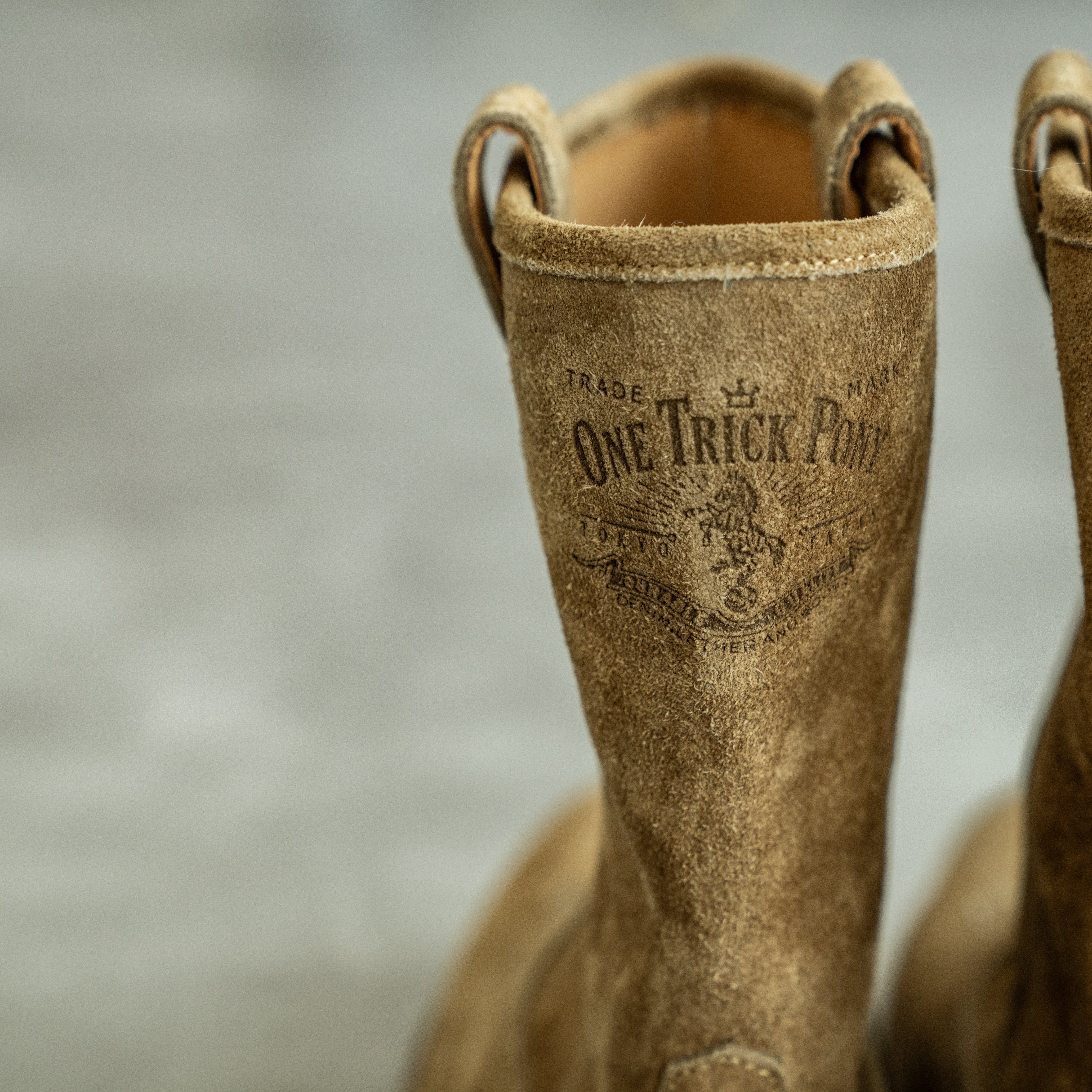 t*k様 【希少】マウンテンリサーチ エンジニアブーツ 牛革 スエード 約27c Western engineer boots – One trick pony